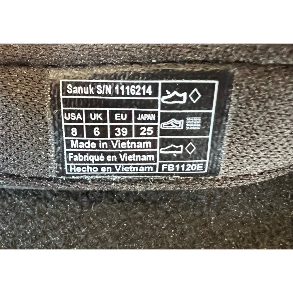 Sanuk Rainbow Yoga Mat Platform Flip Flop Sandals 8 - Picture 10 of 11
